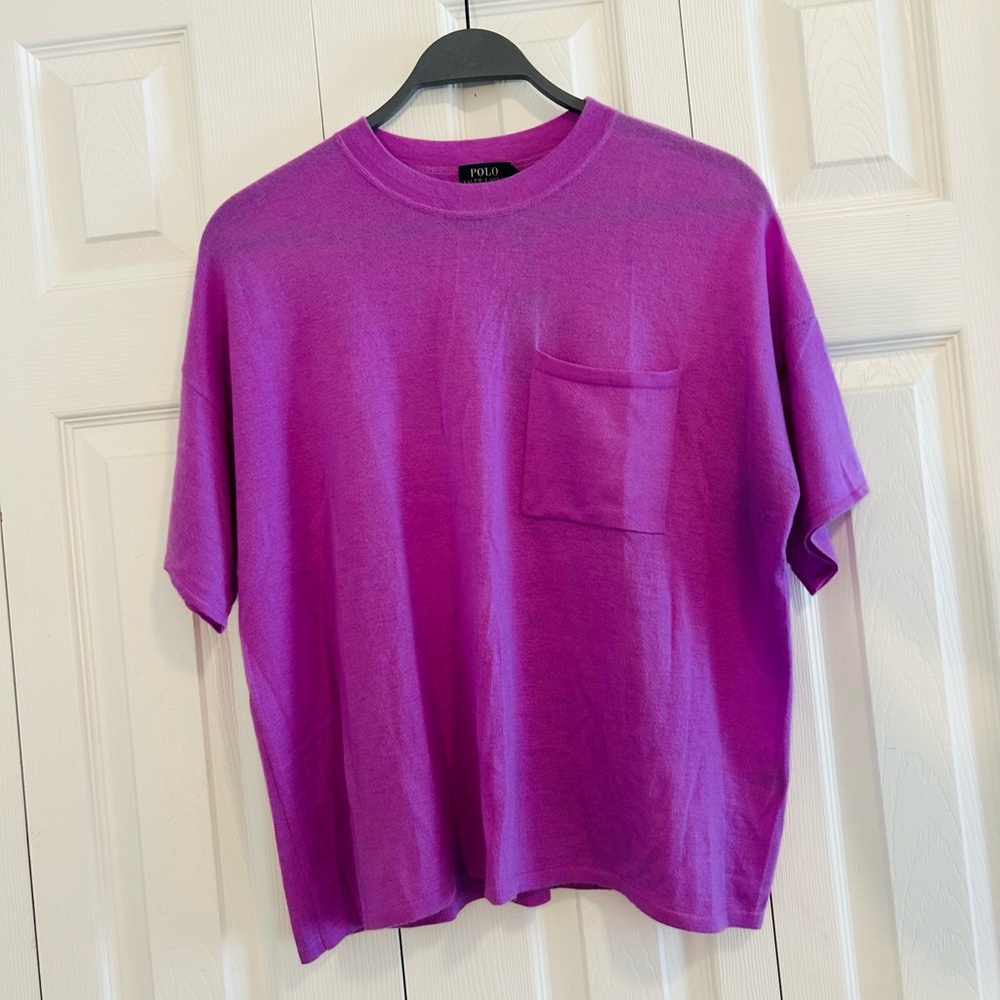 NWT Polo Ralph Lauren Cashmere Purple Tee
